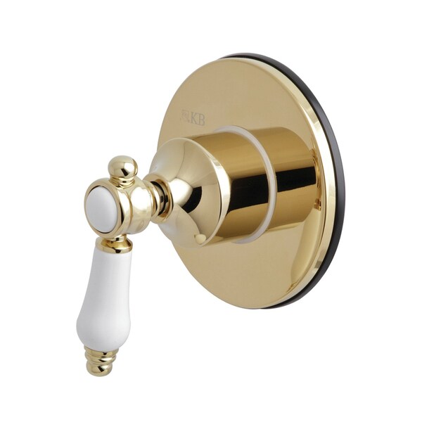 KS3032BPL Bel-Air Three-Way Diverter Valve W/ Trim Kit, Polished Brass